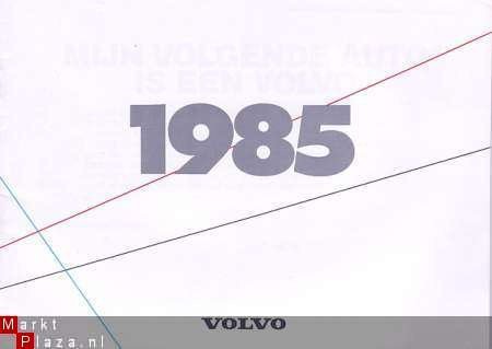 VOLVO PROGRAMMA (1985) BROCHURE - 1