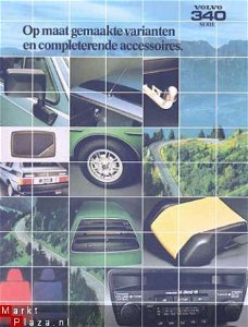 VOLVO 340 ACCESSOIRES (1979) BROCHURE