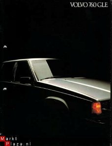 1983 VOLVO 760 GLE BROCHURE