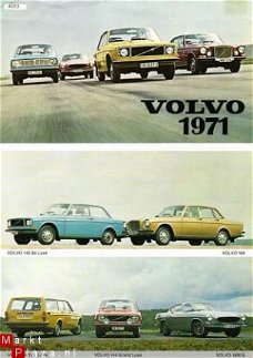 1971 VOLVO PROGRAMMA/RANGE LEAFLET