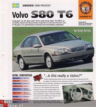 VOLVO S80 T6 BROCHURE - 1