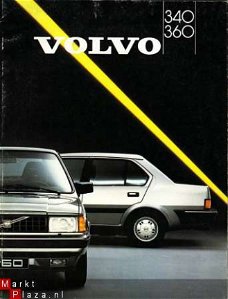 1987 VOLVO 340/360 BROCHURE