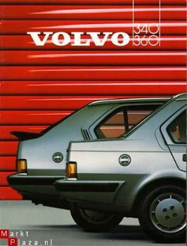 1986 VOLVO 340/360 BROCHURE - 1