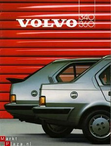 1986 VOLVO 340/360 BROCHURE