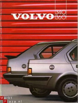 1986 VOLVO 340/360 BROCHURE - 1