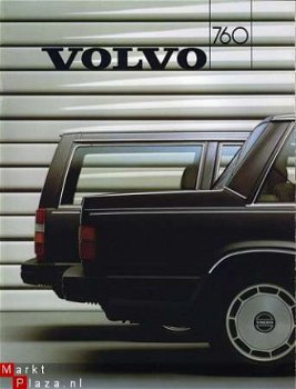 1986 VOLVO 760 BROCHURE - 1