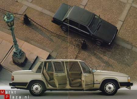 1986 VOLVO 760 BROCHURE - 2