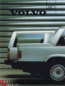 1986 VOLVO 740 BROCHURE