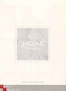 1991 JAGUAR / DAIMLER COLOUR AND TRIM GUIDE  BROCHURE