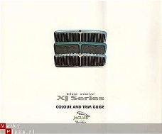 1995 JAGUAR / DAIMLER  XJ COLOUR & TRIM GUIDE  BROCHURE