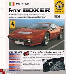 FERRARI BB 512 BROCHURE