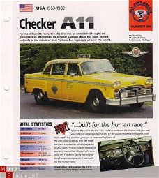 CHECKER A11 TAXI BROCHURE