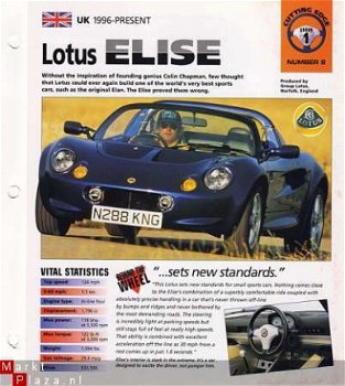 LOTUS ELISE BROCHURE - 1