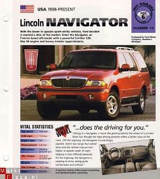 LINCOLN NAVIGATOR BROCHURE