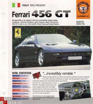 FERRARI 456 GT BROCHURE - 1