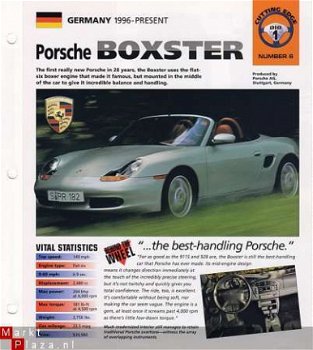 PORSCHE BOXSTER BROCHURE - 1