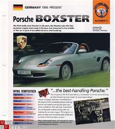 PORSCHE BOXSTER BROCHURE