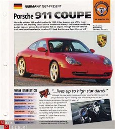 PORSCHE 911 COUPE (1997) BROCHURE