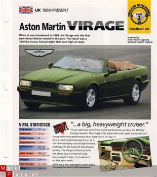 ASTON MARTIN VIRAGE BROCHURE - 1