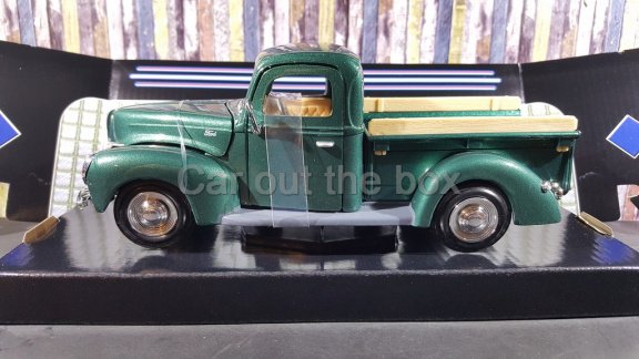 1940 Ford pickup groen 1:24 Motormax - 1