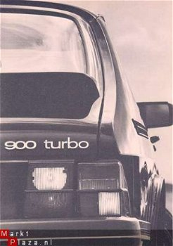 1981 SAAB 900 TURBO BROCHURE - 2