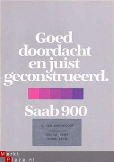SAAB 900 (1979) BROCHURE
