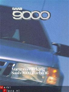 SAAB 9000 TURBO 16 (1985) BROCHURE