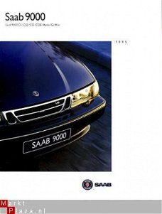 SAAB 9000 (1995) BROCHURE