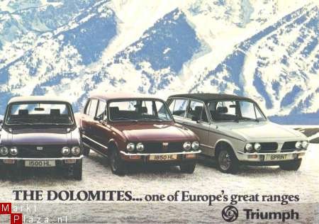 1978 TRIUMPH DOLOMITE BROCHURE - 1