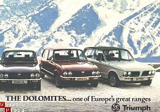 1978 TRIUMPH DOLOMITE  BROCHURE