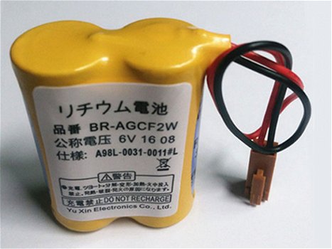 Panasonic BR-AGCF2W battery for Panasonic A98L-0031-0011 Brown Plug 5pcs - 1