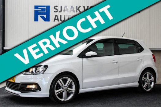 Volkswagen Polo - 1.2 TSI R-Line Edition ✅Facelift R-Line 90pk 1e Eig|NL|DLR|NAVI|Clima|PDC|LM 17inc - 1