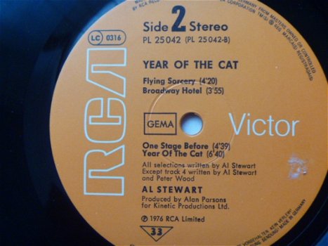 Al Stewart - Year of the Cat - LP 1976 - 5