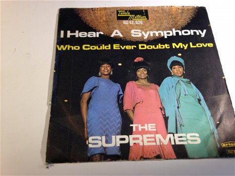 ALLEEN HOES / GEEN PLAAT : The Supremes I hear a symphony - 1