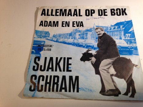 ALLEEN HOES / GEEN PLAAT Sjakie Schram Allemaal op de bok - 1