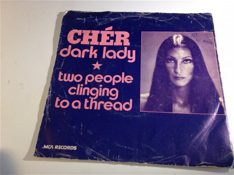 ALLEEN HOES / GEEN PLAAT Cher Dark lady - 1