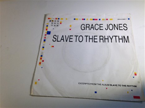 ALLEEN HOES / GEEN PLAAT Grace Jones Slave to the Rhythm - 1