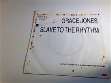 ALLEEN HOES / GEEN PLAAT Grace Jones Slave to the Rhythm