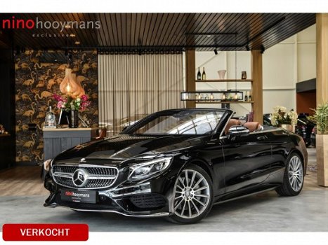 Mercedes-Benz S-klasse Cabrio - 500 AMG/Designo/Airscarf/DAB/Exclusive/Keyless/memory/rij assystent/ - 1