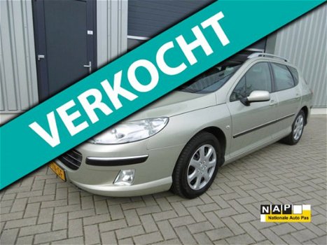 Peugeot 407 SW - 2.0-16V XR Pack Airco Cruise Control Navi - 1