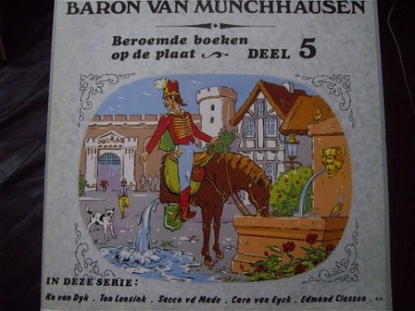 Baron van Münchhausen - beroemde boeken op de LP - KinderLP - 1