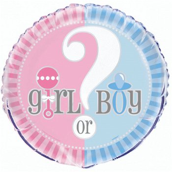 GENDER REVEAL Versieringen feestartikelen - 6