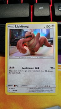 Lickitung 16/18 Common (holo) Detective Pikachu - 1