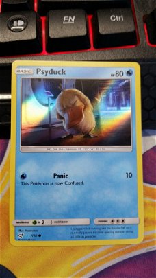 Psyduck  7/18  Common (holo) Detective Pikachu