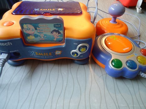 VSmile (VTech) met controller en spel van Dora (160) - 1
