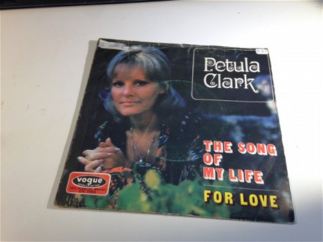 ALLEEN HOES / GEEN PLAAT Petula Clark The song of my life - 1