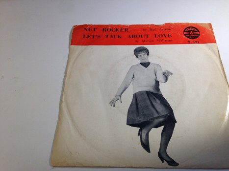 ALLEEN HOES / GEEN PLAAT Nut rocker by Bud Ashton/Let’s talk about love by Marian Williams - 1