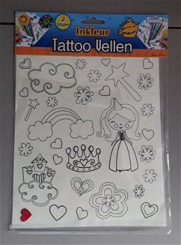 Inkleur Tattoo Vellen (nieuw in de verpakking) - 1