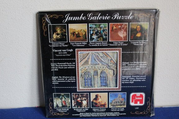 Vincent van Gogh - Auvers-sur-Oise - Jumbo Galerie Puzzle 210 - Afbeelding 2
