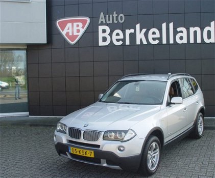 BMW X3 - 1.8d EXE 145pk*NAP* Navigatie, Airco, Leer, 104DKM met NAP, Nieuwstaat .Nwe APK *Altijd ze - 1